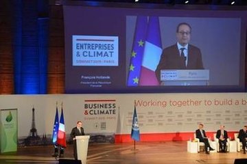 Business and Climate Summit Focuses on Low-Carbon Transition of the Global Economy