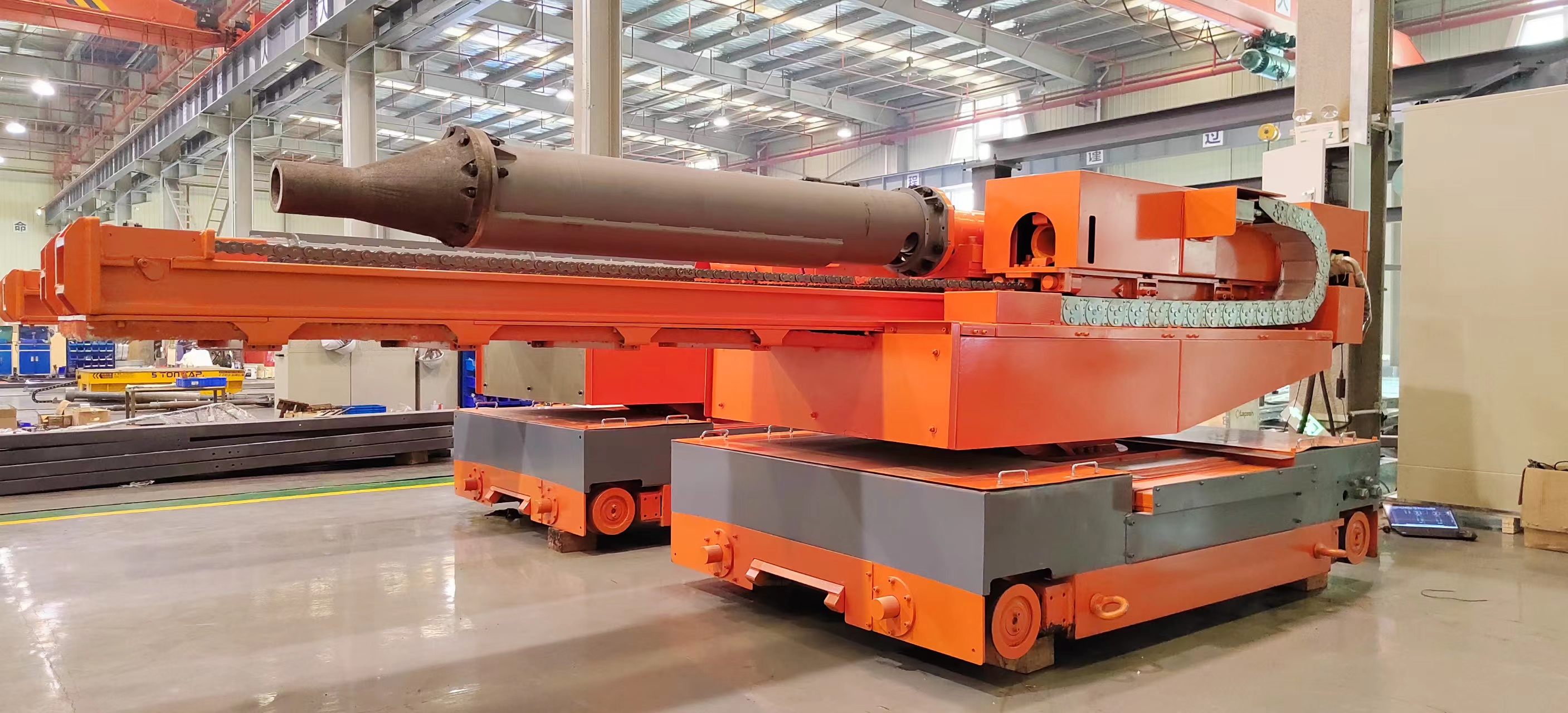 ferrochrome tapping robot