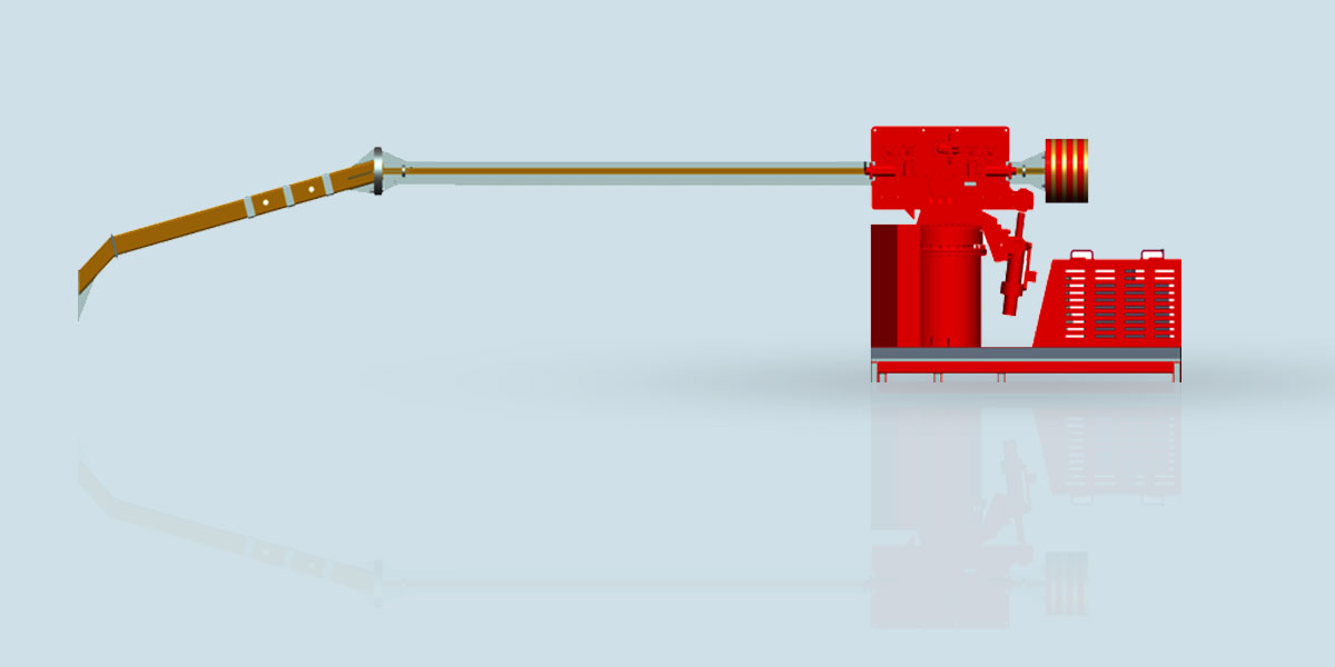 Industrial silicon slagging robot